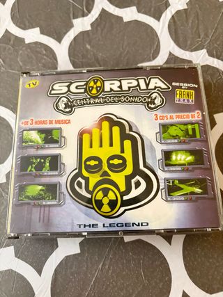 Scorpia Central del Sonido 3 CDs