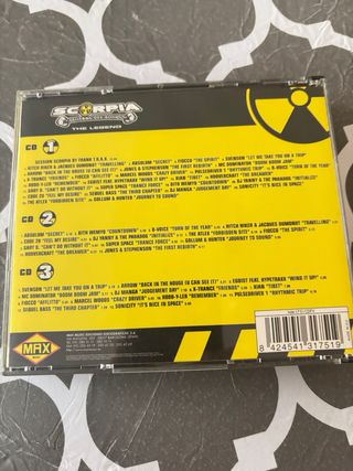 Scorpia Central del Sonido 3 CDs