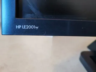 Monitor HP LE2001w Negro