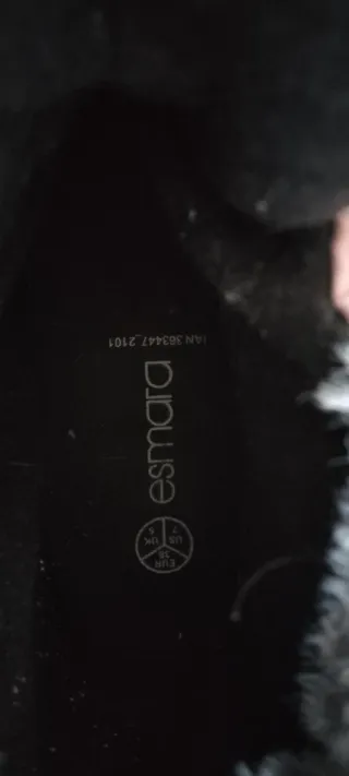 Botas de invierno rosas y beige