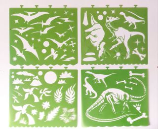 Libro de plantillas de dibujo de dinosaurios