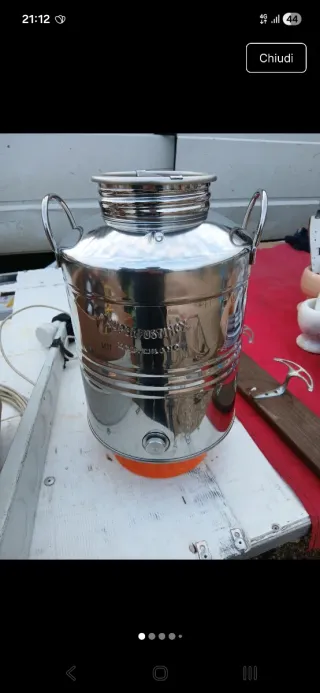 Fusto Olio 10 Litri TRE.I Nuovo