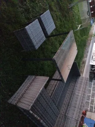 Set Tavolo e Sedie da Giardino