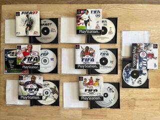 🇫🇷 PS1 FIFA 97, 98, 99, 2000, 2001, 2002, 2004
