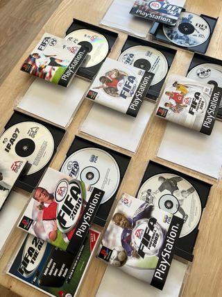 🇫🇷 PS1 FIFA 97, 98, 99, 2000, 2001, 2002, 2004