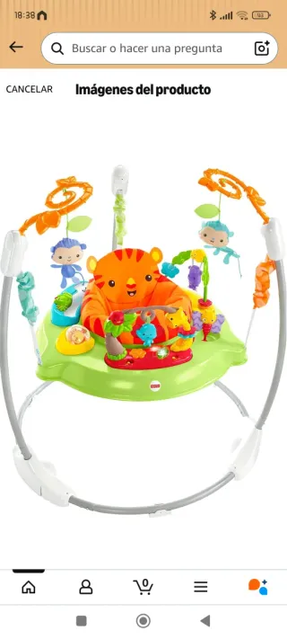 Saltador Fisher-Price Animalitos Selva