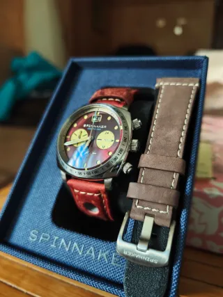 Reloj Spinnaker Cronógrafo Marrón
