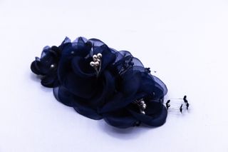 Lote tocados novia, madrina, comunión azul