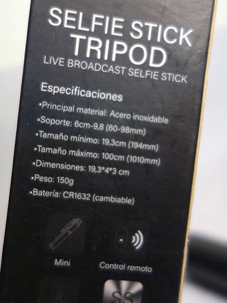 ME Palo Selfie y Trípode Q01