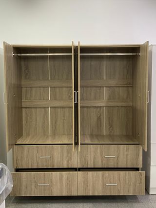 Armario 4 puertas con espejos barato!