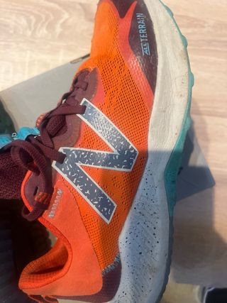 New Balance Trail Nitrel Zapatillas Naranja/Rojo