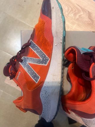 New Balance Trail Nitrel Zapatillas Naranja/Rojo