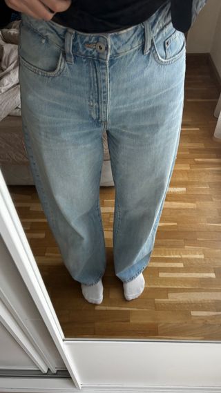 Pantalón vaquero Zara azul