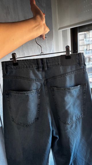 Pantalón vaquero Zara azul