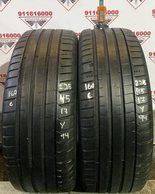 225 45 19 Y MICHELIN RUEDA AL 90% VIDA UTIL