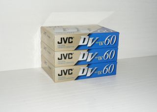Pack 3 Cintas Mini DV JVC 60 Minutos