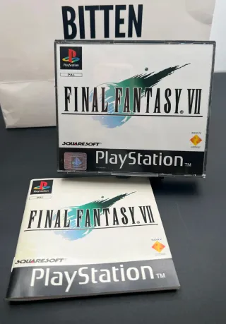 juego PS1 FINAL FANTASY VII (3DISCS) Version PAL