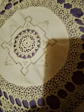 Colcha de matrimonio hecha a mano