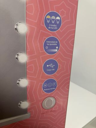 Espejo Tocador con Luces LED