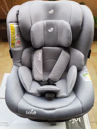 Silla coche Joie giratoria gris