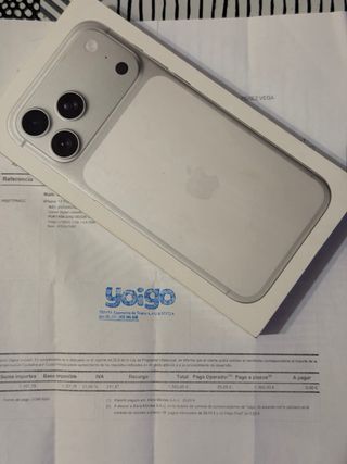 iPhone 17 Pro Max 256GB Plata