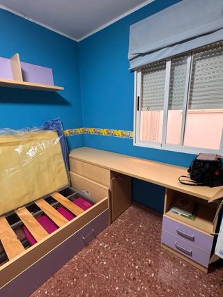 Cómoda Morada 6 Cajones