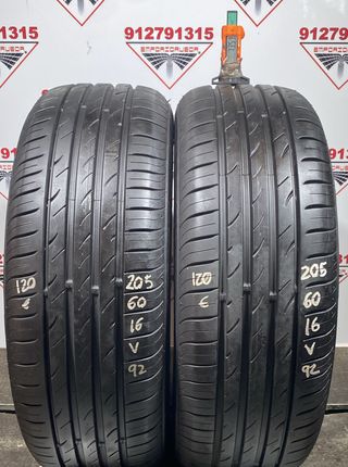 205 60 16 V NEXEN RUEDA AL 90% VIDA UTIL