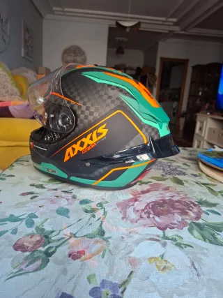 Casco Moto AXIS Full Carbon Racing