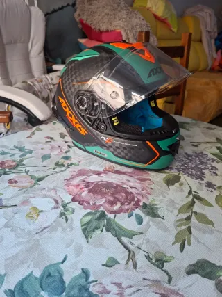 Casco Moto AXIS Full Carbon Racing