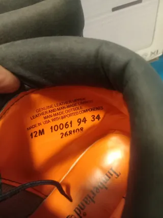 Botas Timberland Negras.