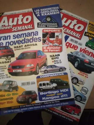 2 revistas Auto y diesel semanal