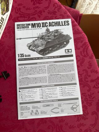 Maqueta Cazacarros Tamiya Achilles Británico 1/35