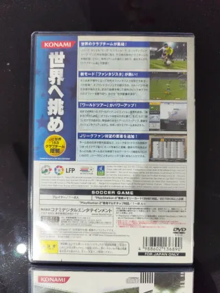 Lote Winning Eleven JAP PS2