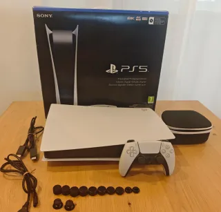 Consola Sony PS5 Edición Digital Blanca