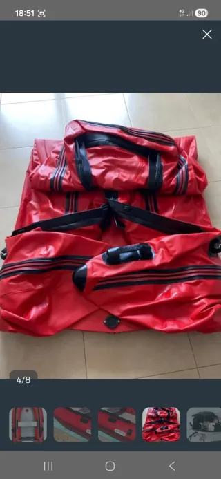 Barca Neumática 2.49m + Motor Johnson 6cv 2T