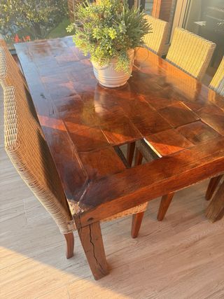 Mesa comedor y 6 sillas