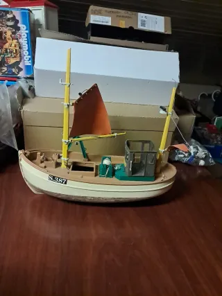 Barco de pesca Playmobil S.387