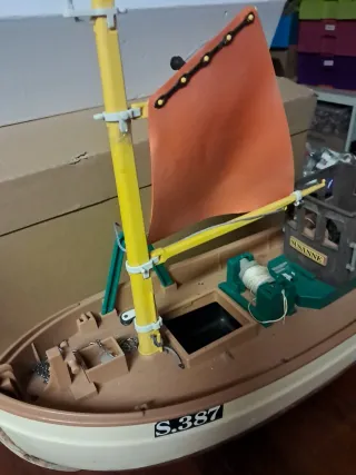 Barco de pesca Playmobil S.387
