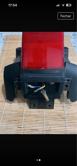 Carenagem Traseira Yamaha com Lanterna