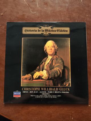 Vinilo Gluck: Orfeo, Don Juan, Alceste Decca