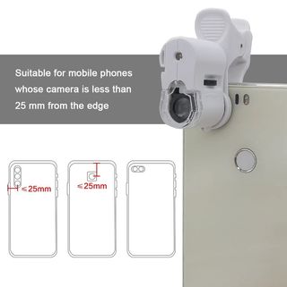 Microscopio 60X para Móvil con Clip