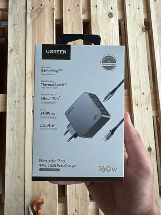 Carregador UGREEN Nexode Pro 160W GaN Preto