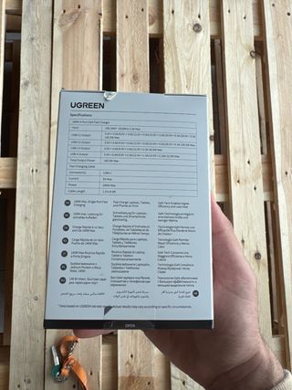 Carregador UGREEN Nexode Pro 160W GaN Preto