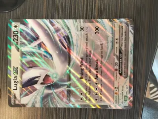 Carta cromo Jumbo Pokémon Lugia EX
