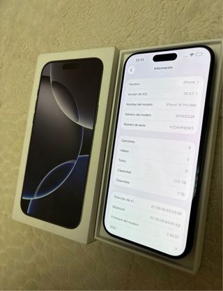 iPhone 16 Pro Max 1TB Negro