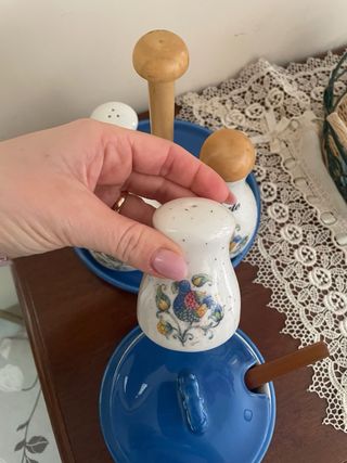 Set Ceramica Italiana Olio Aceto