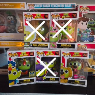 Funko Pop Disney Pixar Alien Remix