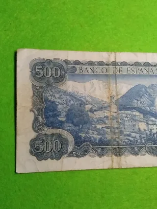 Billete 500 Pesetas Banco de España 1971