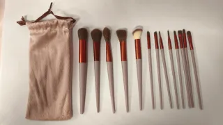 Conjunto 13 Pinceles Maquillaje Visón