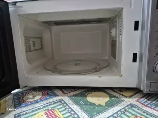 Microondas OK plateado